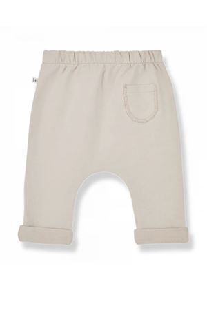 Pantaloni Damien in cotone beige 1+IN THE FAMILY KIDS | DAMIENNUDE